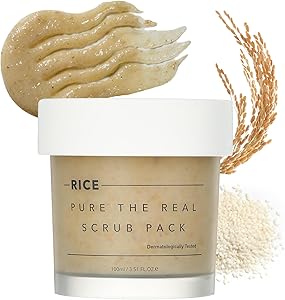 THANKYOU FARMER Rice Pure The Real Scrub Pack 100ml Review