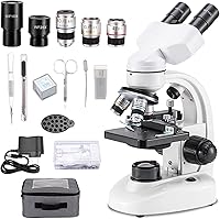 BOGRINUO Compound Binocular Microscope 40X-2000X Magnification — image 2
