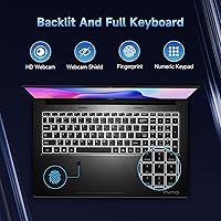 NIMO N174 17.3″ Gaming Laptop, AMD Ryzen 7 6800H, 32GB RAM, 1TB SSD — image 7