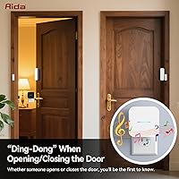 AIDA Door Alarm Wireless Ring Chime Sensor — image 6