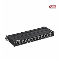TRENDnet TC-P12C6AS 12-Port Cat6A Shielded Patch Panel — image 3