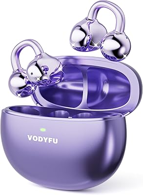 Vodyfu V8 Clip-on Open Ear Bluetooth Headphones