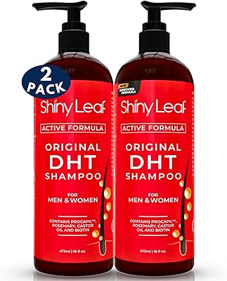 Shiny Leaf DHT Blocking Shampoo 2 Pack