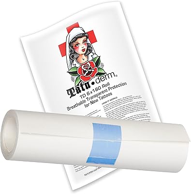 Tatu-Derm Tattoo Aftercare Roll, 6x2160 Inch