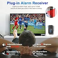 Bistee Wireless Driveway Alarm with Microwave-Infrared Sensor — image 4