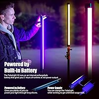 Mettlelite TubeLight X2 2-Pack RGB LED Video Light Kit — image 4