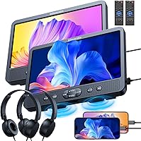 GOnavidio 10.1″ Dual Car DVD Players — image 1