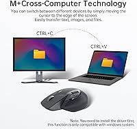 Rapoo MT760 Multi-Device Wireless Mouse — image 3