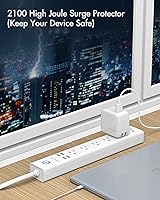 AUOPLUS 2 Pack Power Strip Surge Protector with USB — image 4