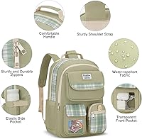 Girls School Backpack with Laptop Compartment — image 4