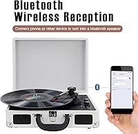 DIGITNOW Vinyl Record Player M422 White — image 2