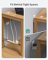 NUTICT 10ft Outlet Cover Extension Cord with 5-Outlets & 4 USB Ports — image 2