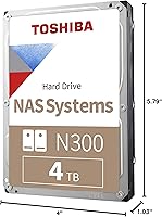 Toshiba N300 4TB NAS Hard Drive — image 7