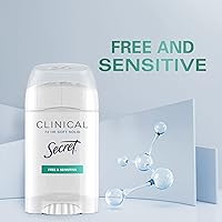 Secret Clinical Strength Antiperspirant Deodorant for Women, Free & Sensitive, 1.6 oz (Pack of 3) — image 11