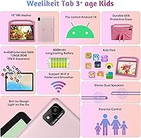 Weelikeit 2025 Upgraded Kids Tablet, 10-inch, 8GB RAM, 128GB Storage — image 4