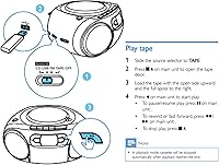 Philips Portable CD Player Boombox — image 6