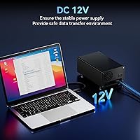 Cenmate 3 Bay Hard Drive Enclosure 60TB with Cooling Fan — image 9