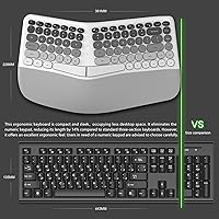 LgnitionKeys LK02 Ergonomic Wireless Keyboard and Mouse Set — image 6