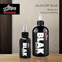 Allegory Tattoo Ink – Blak, Premium Black Tattoo Ink, 8oz — image 5