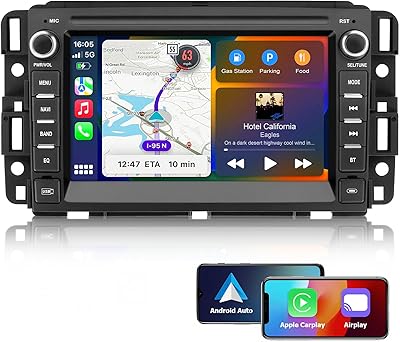 KOBANOICA Car Stereo for Chevrolet Buick GMC with Wireless Carplay & Android Auto, 8-inch Android 13 Touchscreen, 2G RAM 32G ROM