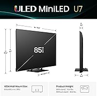 Hisense 85U75QG 85-inch U7 Mini-LED ULED 4K UHD Smart TV — image 3