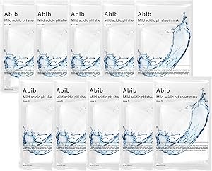 Abib Mild Acidic pH Sheet Mask Aqua Fit 10 Sheets Review