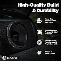 Crunch CRW12D4 12-Inch Subwoofer — image 3