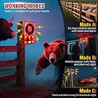 COTINSE Solar Outdoor Motion Sensor Alarm — image 3