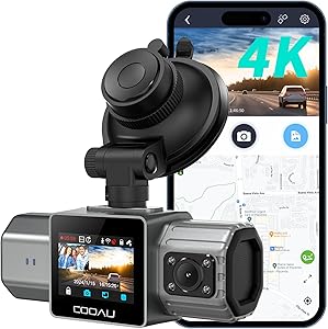 COOAU D20S 4K Dual Dash Cam Review