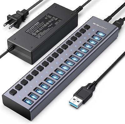 ACASIS HS082 16-Port USB 3.1 Hub
