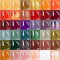 Modelones 40 Pcs Fall Gel Nail Polish Set — image 2
