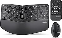 Perixx PERIDUO-606A 3-in-1 Wireless Ergonomic Keyboard & Mouse Set — image 1
