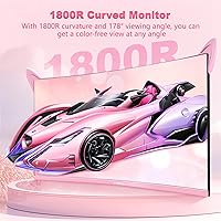 FYHXele 27-inch Curved Gaming Monitor 165Hz — image 3