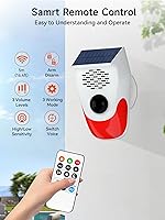 PILSAMAS CT90Y Solar Motion Sensor Alarm — image 8