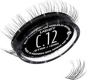 Lashify Curl 12mm Gossamer DIY Eyelash Extensions Refill, Black Review