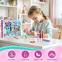 Combaybe 8-Count Nail Art Pen Set for Kids — image 5