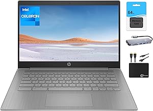 HP 2024 14″ Chromebook, Intel Celeron N4120, 4GB RAM, 128GB Storage Review