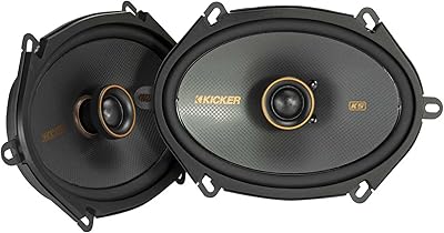 Kicker 51KSC6804 KS-Series 6x8 Coaxial Speakers