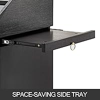 Happybuy Salon SPA Beauty Hairdressing Cart with 4 Drawers and Rolling Wheels — image 7