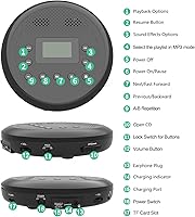 MONODEAL MD-109 Rechargeable Portable CD Player — image 8