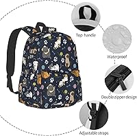 Cute Cats Backpack for Women 16.9-inch Travel Casual Laptop Backpack — image 4