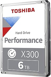 Toshiba X300 6TB Performance & Gaming Internal Hard Drive