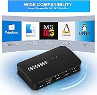 DGODRT HDMI USB KVM Switch 2 Port Selector Box — image 7