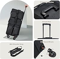 Costravio Travel Makeup Bag on Wheels — image 5