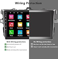 REAKOSOUND Car Stereo for Toyota Corolla 2007-2012 with Wireless Apple CarPlay & Android Auto, 9-inch Touchscreen — image 5