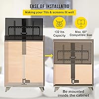 VEVOR Motorized TV Lift 31.5-Inch Stroke Length, Adjustable Height for Max. 60-Inch TVs — image 5