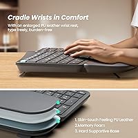 Nulea HD315 Wireless Ergonomic Keyboard — image 5