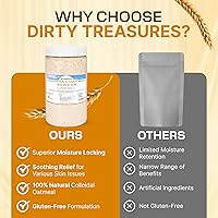 Dirty Treasures Colloidal Oatmeal Bath 16oz — image 5