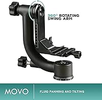 Movo GH800 MKII Carbon Fiber Gimbal Tripod Head — image 3