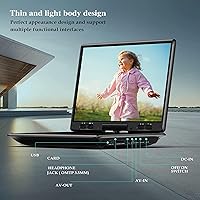 MYDASH 14.9″ Portable DVD Player with 12.5″ Swivel Screen — image 4